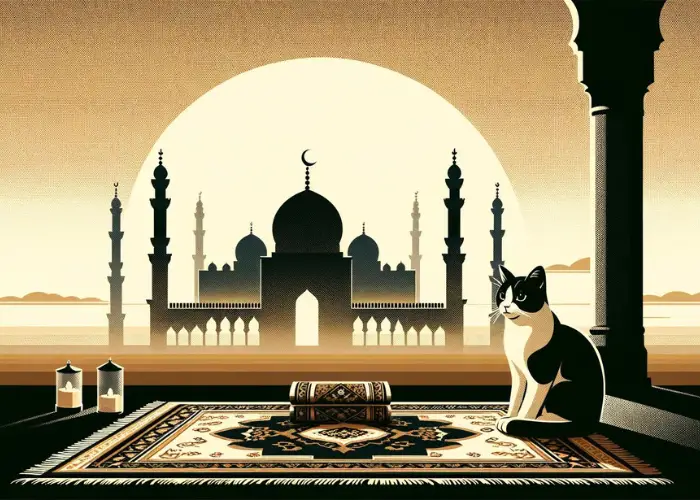 The Islamic Perspective on Cats illustration